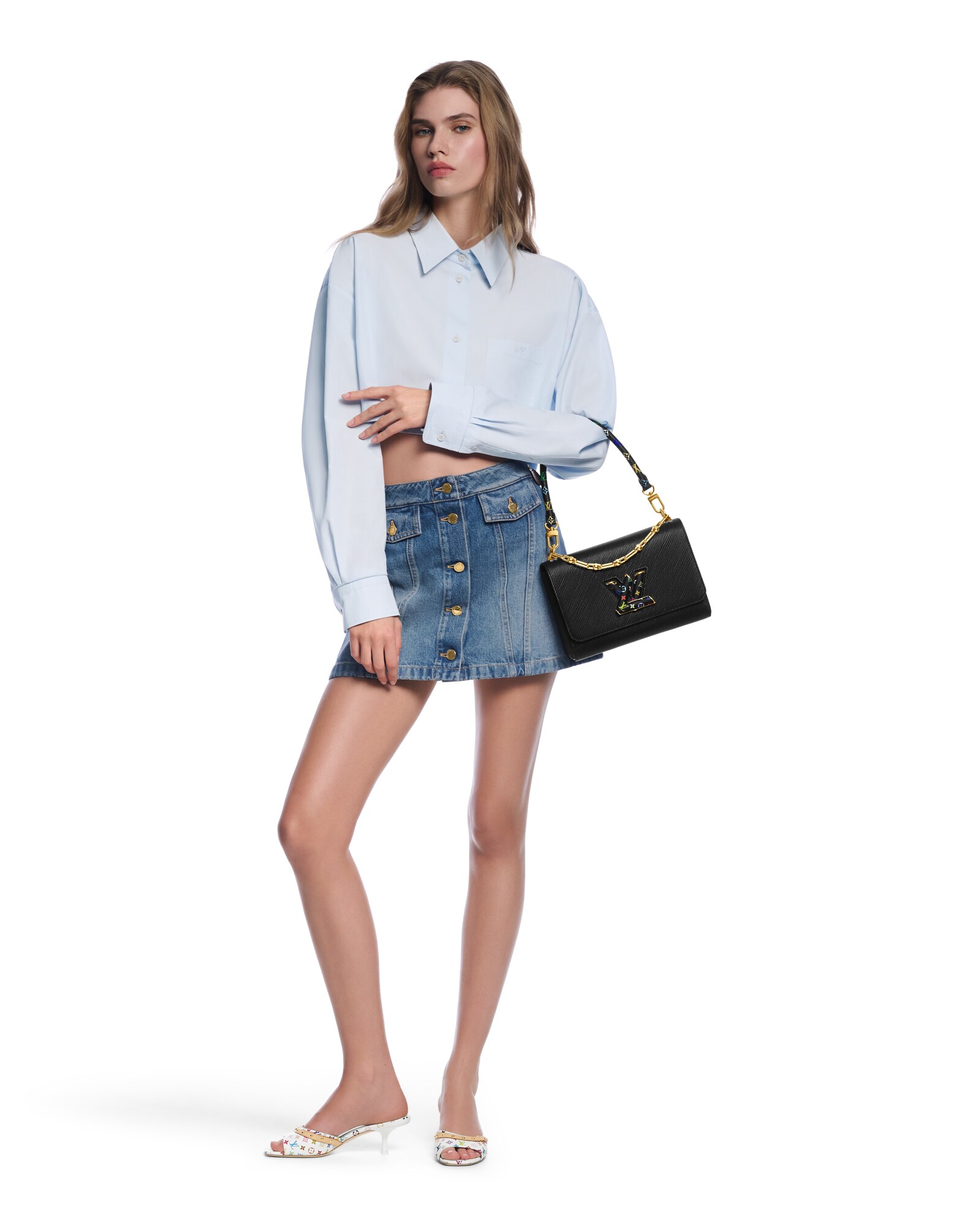 LV x TM Twist MM Slim Epi Leather in Bags and Small Leather Goods's Women Bags LV Icons collections by Louis Vuitton